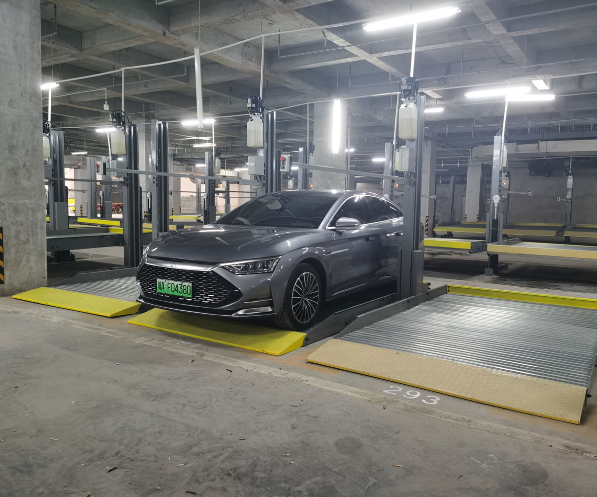 合江雙層簡易升降類停車位回收