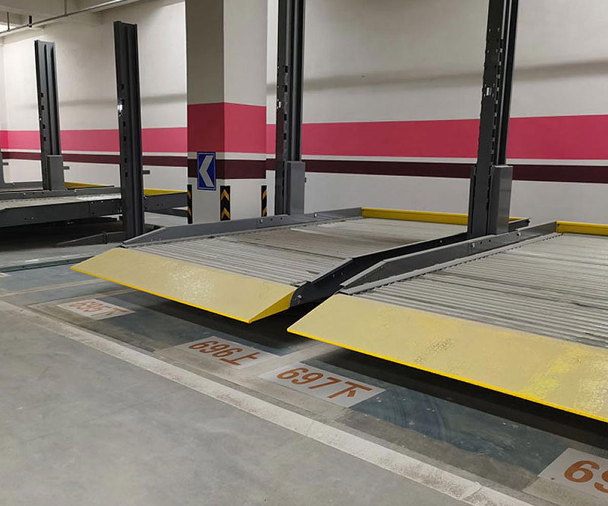 成縣二層升降平移立體停車位租賃