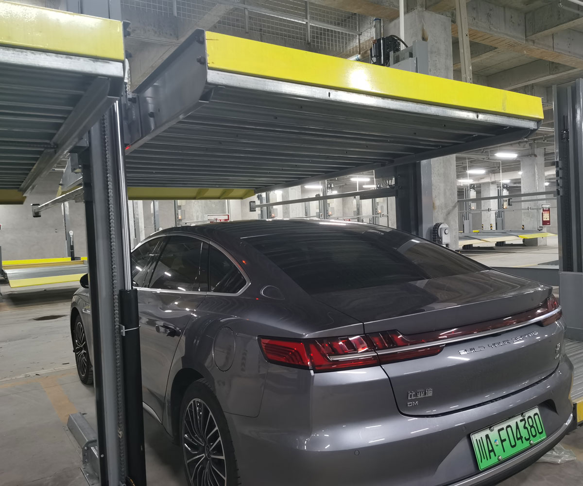 和政二層簡易式機械式停車庫過驗收