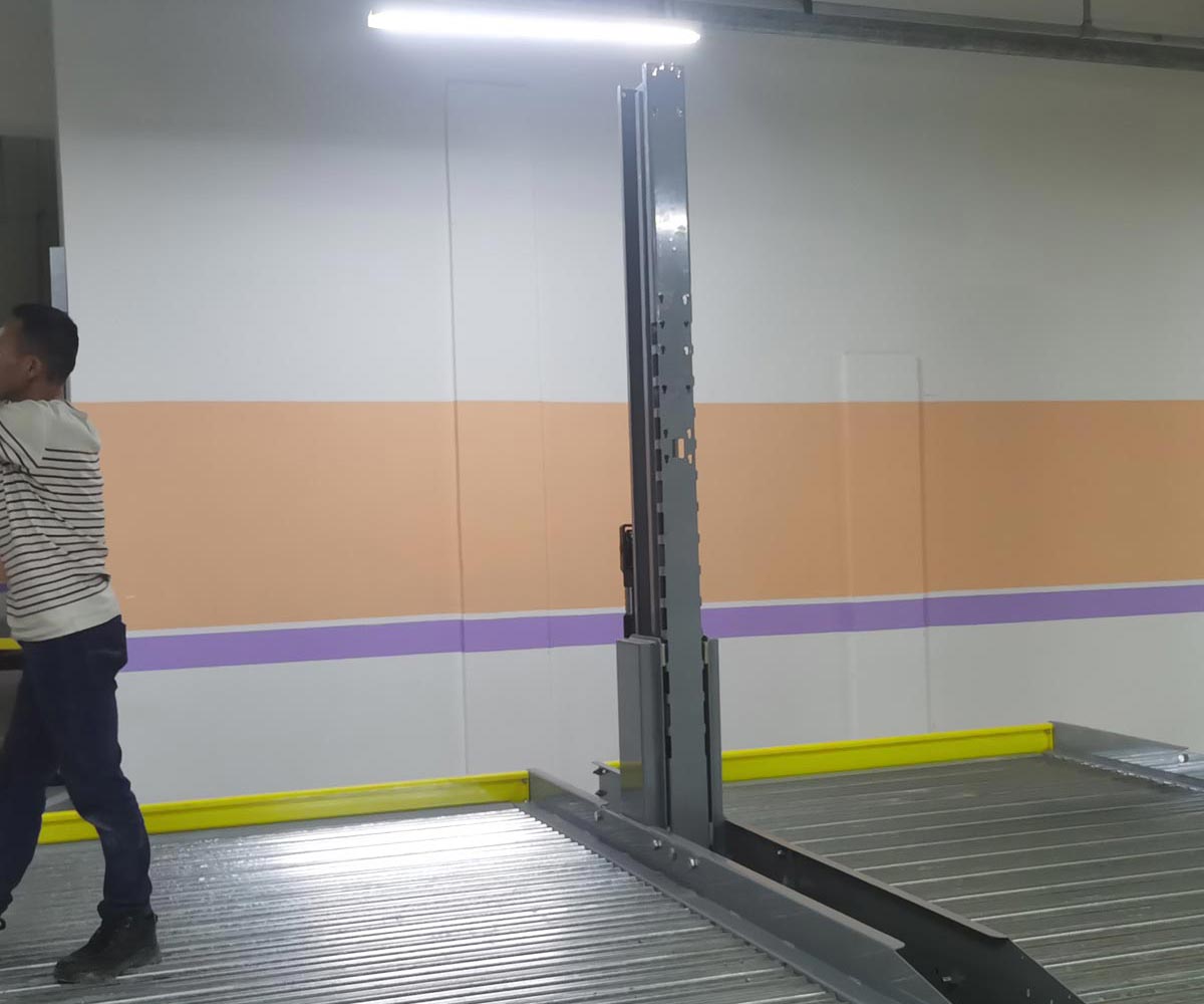 重慶升降橫移機(jī)械車庫過規(guī)劃