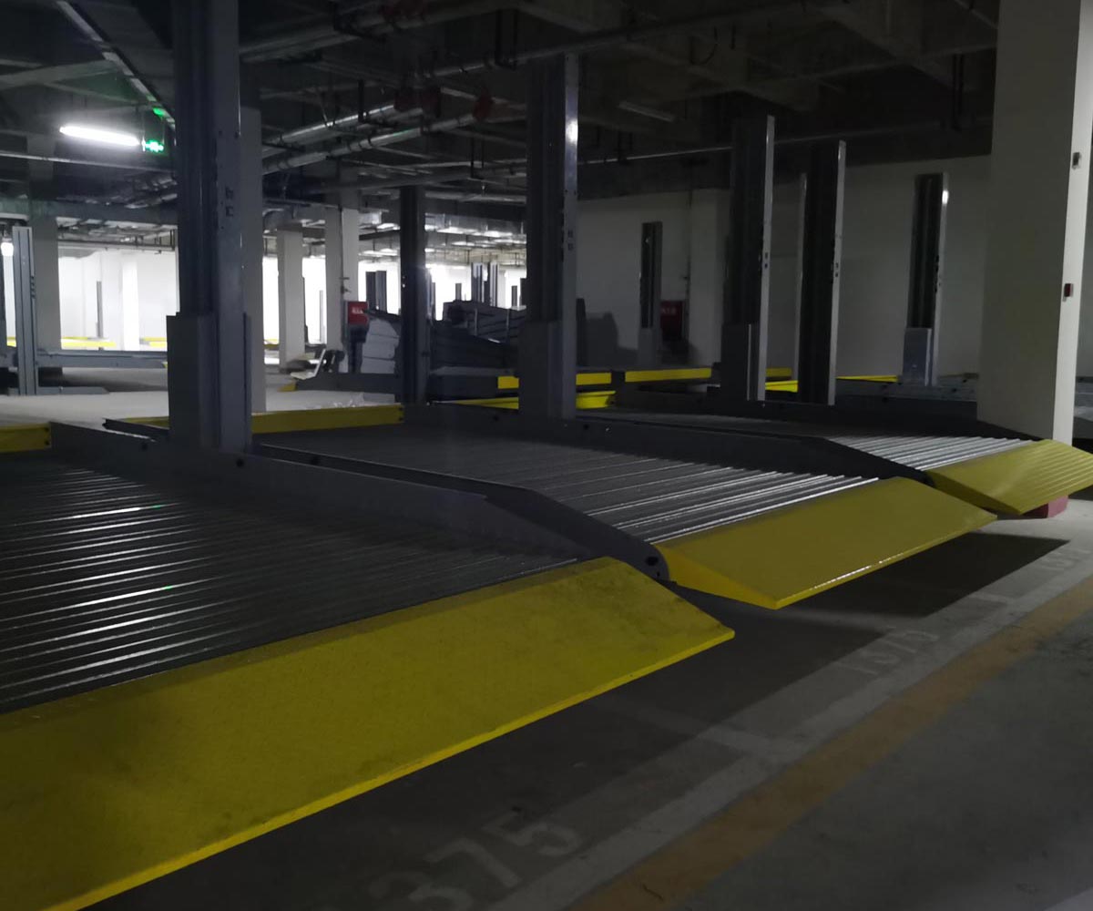 雙層升降橫移式立體停車位改造