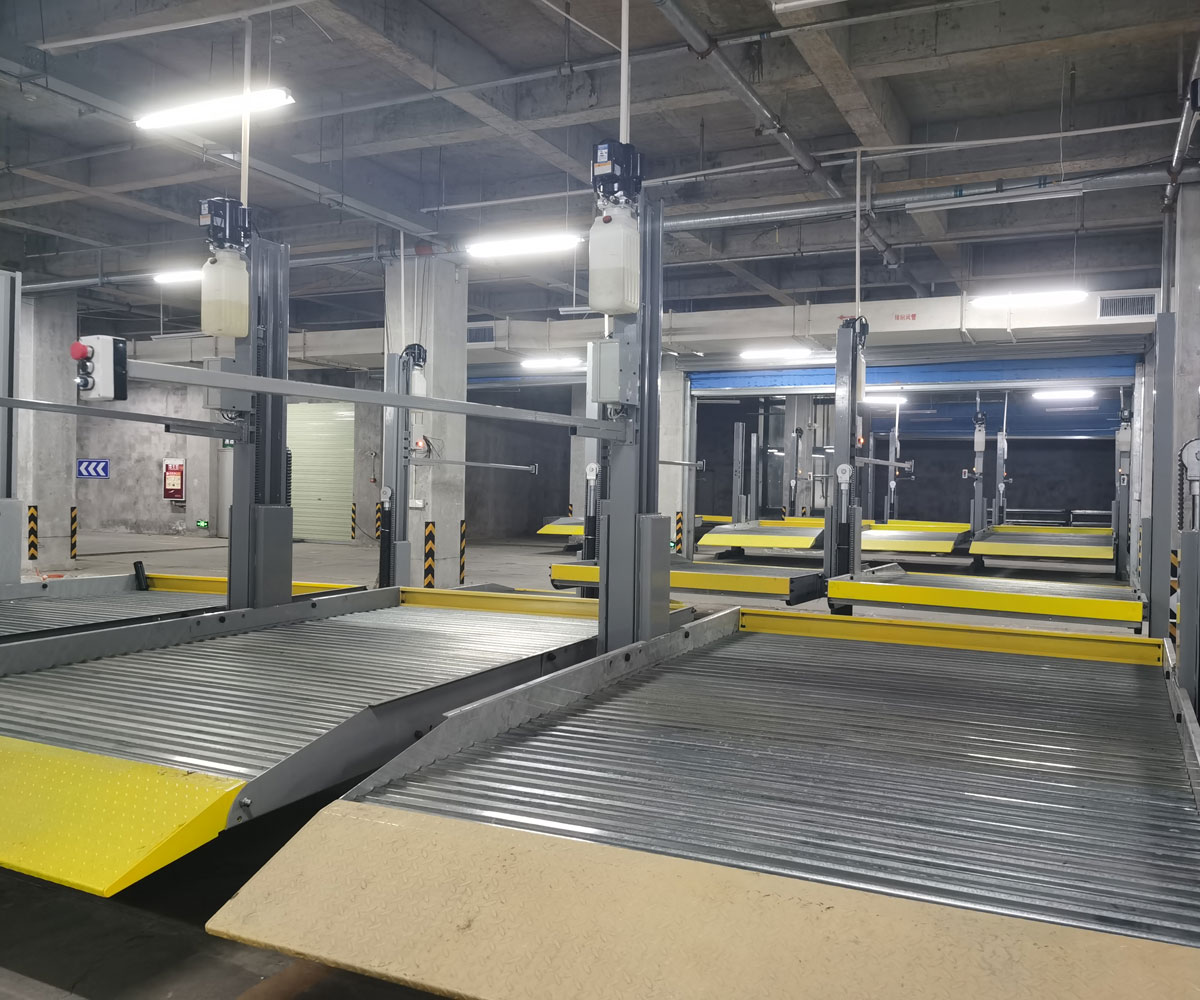 中江雙層升降平移式機械式停車位出租