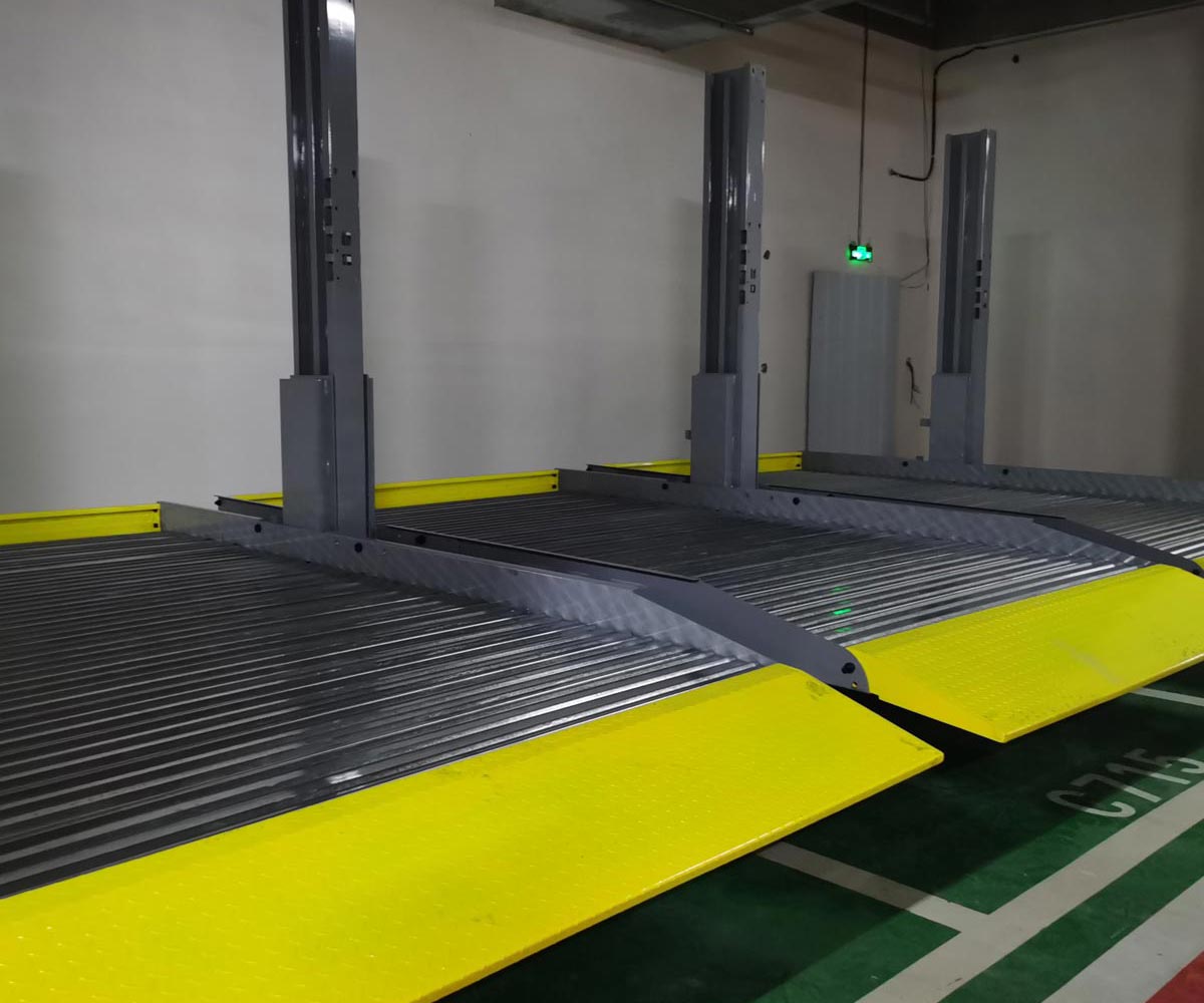 定西PSH橫移式立體停車場過驗收