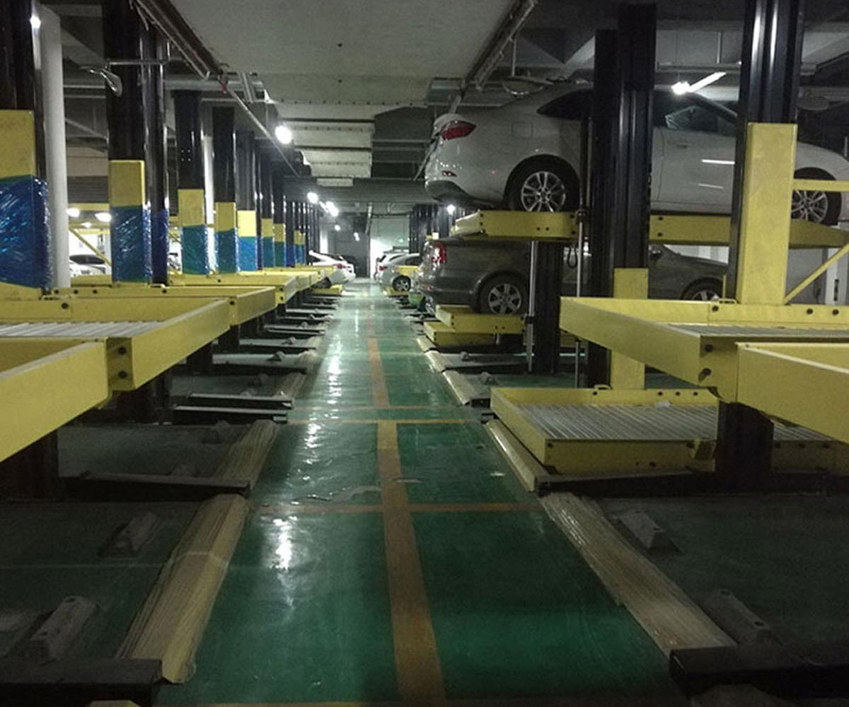 定西四柱升降式機械停車庫過規(guī)劃