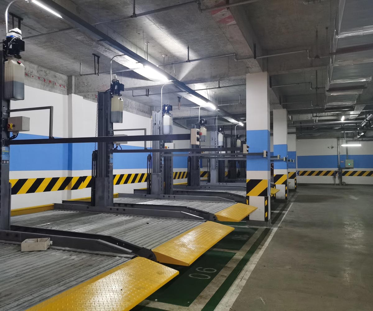 壤塘俯仰式機械式停車設備
