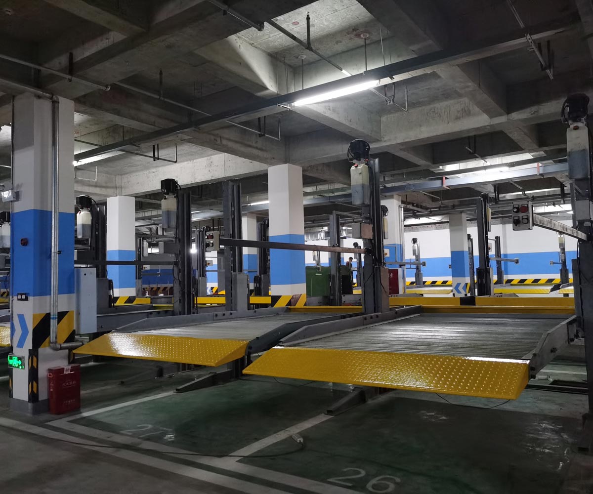 東鄉(xiāng)地下室家用升降式機械立體停車設(shè)備