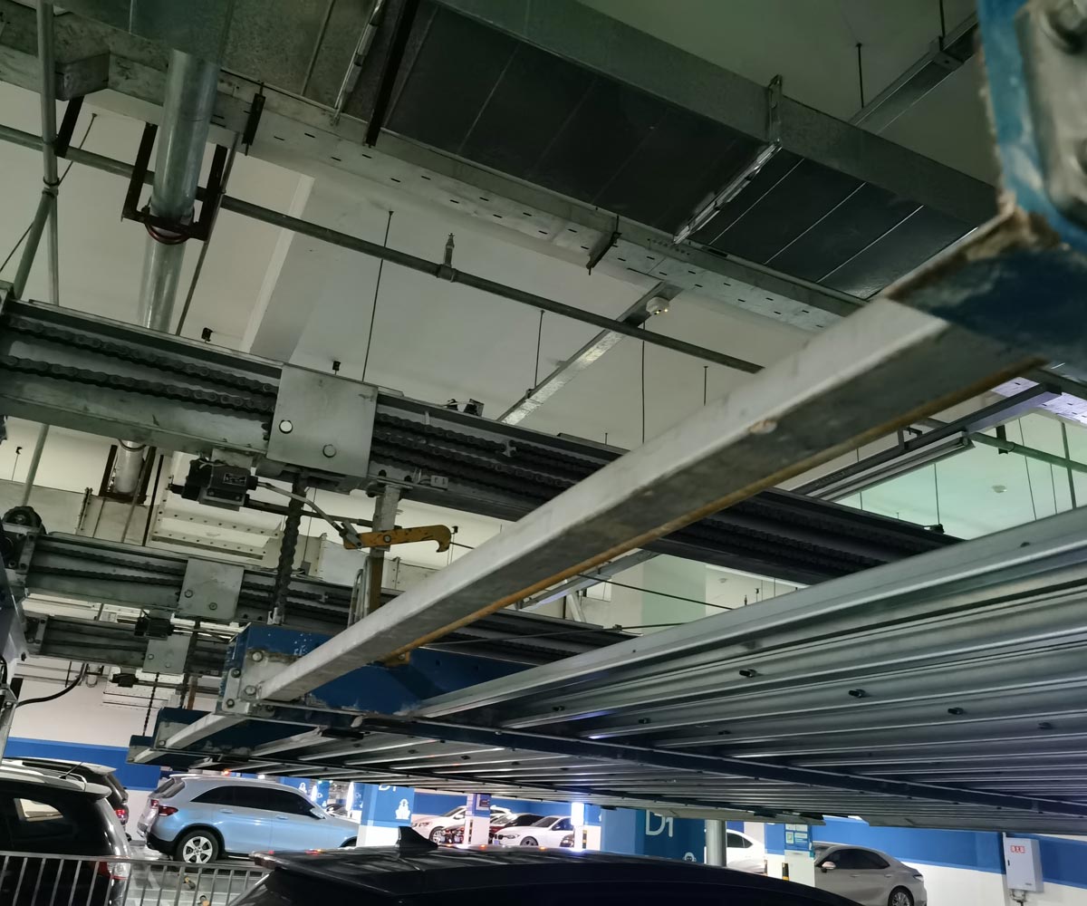 壤塘PSH2二層升降橫移機械式立體車庫設備
