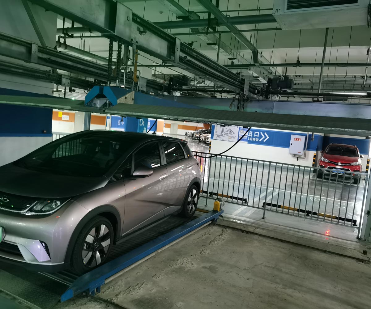 壤塘四至六層PSH4-6升降橫移機械式立體車庫設備